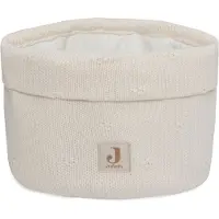 Jollein - Commodemandje - Commode Mandje voor Babykamer- 14x18cm - Opbermand - Cosy Knit Ivory