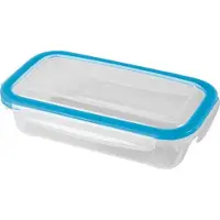 Hega hogar 5x Voorraad/vershoudbakjes 0,5 liter transparant plastic/kunststof -