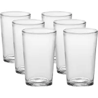 Duralex drinkglazen Chope - 24x stuks - 200 ml - waterglazen - transparant glas - ook voor koffie