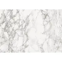 Wicotex Decoratie plakfolie - 3x rollen - marmer look - wit/grijs - 45 cm x 2 meter - zelfklevend - decoratiefolie - meubelfolie - wanddecoratie