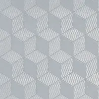 Patifix Raamfolie hexagon semi transparant 45 cm x 2 meter zelfklevend - Glasfolie - Anti inkijk folie