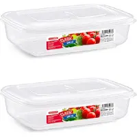 PlasticForte Vershoudbakje vriezer en magnetron - 6x - 800 ml - kunststof