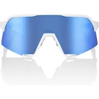 100% S3 Mat Wit / Hiper Blue Multilayer Mirror