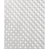 Patifix 2x Stuks raamfolie gevlochten semi transparant 45 cm x 2 meter statisch - Glasfolie - Anti inkijk folie