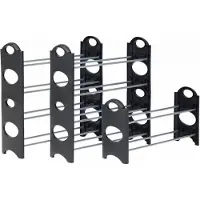 Benson Schoenenrek - 2x - stapelbaar - 64 x 20 x 34 cm - opbergrek