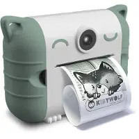 KIDYWOLF Compacte Camera Kidyprint Groen