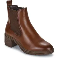 Tamaris Chelsea boots donkerbruin