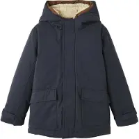 Vertbaudet 3-in-1-parka voor baby met afneembaar vest marinegrijs
