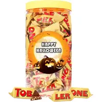 Toblerone Tiny Halloween chocolade - "Happy Halloween" - melkchocolade met amandel, nougat en honing - 500g