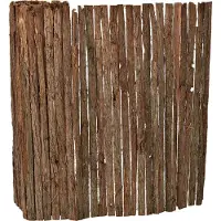 Casa.pro Boomschorsmat Zamora tuinscherm 1x3 m naturel