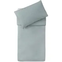 Jollein - Dekbedovertrek met sloop 100x140cm - Dekbed Ledikant, Dekbedovertrek Baby - Twinkling Sea Green