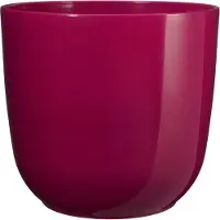 Mica Decorations Tusca pot rond fuchsia h20xd22,5 cm