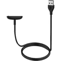 Strap-it oplader / oplaadkabel geschikt voor Fitbit Charge 5 / Charge 6 / Luxe – USB-oplader met magnetische aansluiting – snelle en veilige charging kabel voor Fitbit activity trackers