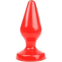 I Love Butt I Butt - Klassieke Buttplug - XXL - Rood