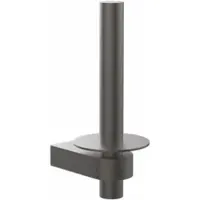 DECOR WALTHER WC Rolhouder Century ERH Mat Donker Metaal