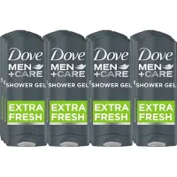 Dove Douchegel Men Care Extra Fresh - Voordeelverpakking 12 x 400 ml