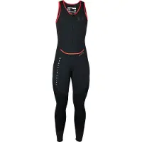 Magic Marine Dames Racing 1.5mm Flatlock Long John - Bla