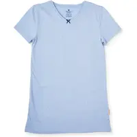 Little label - zomer nachthemd - blauw ajour - bio katoen - 16Y/170-176