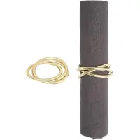 FÉÉRIC LIGHTS AND CHRISTMAS Servetring - Set van 2 stuks - Kerstdecoratie - Goud