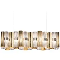 Slamp La Lollo Linear Hanglamp Gold | 100