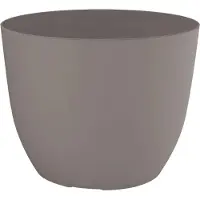 Nicoli Bloempot Buiten Rond Conca Pure 38cm TAUPE