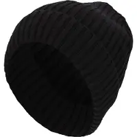 Sarlini Jongens Muts Effen zwart. Maat: XS