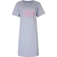 Temptation Dames Nachthemd - Big Shirt - Licht Blauw - Maat S