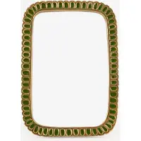 Sissy-Boy Groene scalloped enamel fotolijst