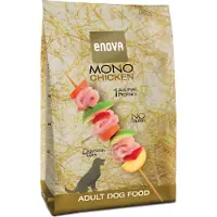 Enova Premium Hondenbrokken Kip & Rijst - Licht Verteerbare Voeding voor Gevoelige Honden - 2 KG