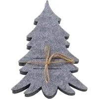 Boltze Bestekzakje van vilt FILZY in de vorm van een kerstboom