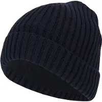 Sarlini - Muts jongens - Ribbed - Navy - 2/4 Jaar