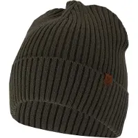 Sarlini - Muts heren - Ribbed - Khaki - Effen - One Size