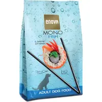 Enova Hondenbrokken Vis & Rijst - Voeding voor Gevoelige Huid en Vachtproblemen - 2 KG