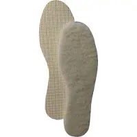Bama Purlana Wollen Vachtzool - Winter Inlegzool - 100% Zuivere Scheerwol - Tegen koude voeten - Warm en zacht - Maat 36
