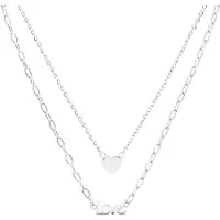 Lucardi Ketting zilver