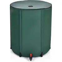 Trendmix Regenton Opvouwbaar 200 Liter – Met Kraan en Filter – Weerbestendig PVC – Regenwater Opslag – Groen