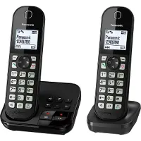 Panasonic KX-TGC462 - DECT draadloze telefoon - 2 handsets - antwoordapparaat