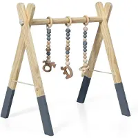 Houten Trendmix Houten Babygym Babyspeeltoestel met 3 Hangers