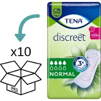 Tena Discreet Normal - 10 pakken a 24 stuks - 240 x Lady Normal inleggers