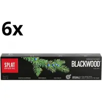 Splat 6x Tandpasta Special Blackwood - 75ml - Voordeelverpakking