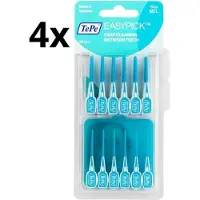 Tepe Easypick M/L - Turquoise - 4 x 36 stuks - Voordeelverpakking