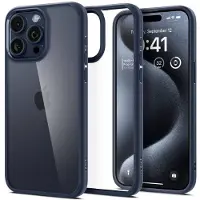 Spigen Ultra Hybrid iPhone 16 Pro Hoesje Blauw