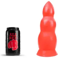 All Red Dildo 23 x 8 cm - rood