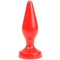 I Love Butt I Butt - Klassieke Buttplug - S - Rood