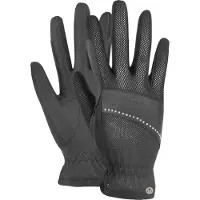 Elt Waldhausen Paardrijhandschoen Arosa - Ruiterkleding - S - Zwart