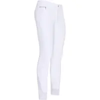 Easy Rider Rijbroek Ervictor Knie Grip - Wit - 44
