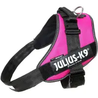 Julius-K9 IDC Powertuig/Harnas - Maat 4/96-138cm - XXXL - Donkerroze