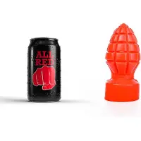 All Red Buttplug 15 x 6 cm - rood
