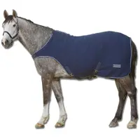 Waldhausen Econommic Fleece - Zweetdeken - Paardendeken - 175 cm - Blauw