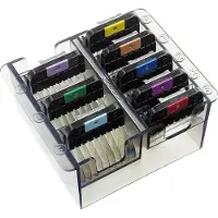 Wahl / Moser / Ermila - Opzetkam - Type 19 - Plastic met Metalen Lamellen - Nr. 8 - 25 mm